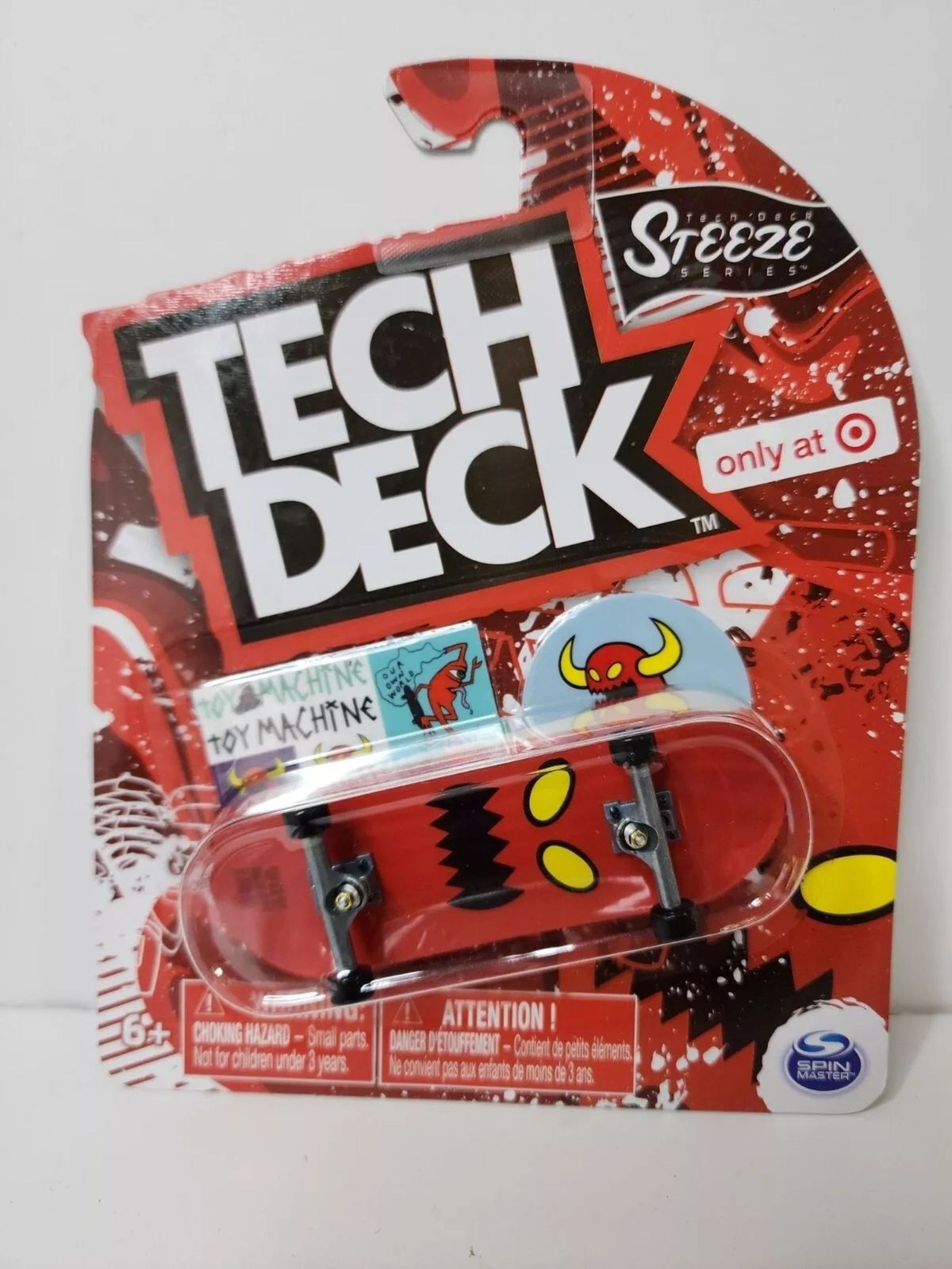 Tech Deck Toy Machine Fingerboard Steeze Series Ultra Rare