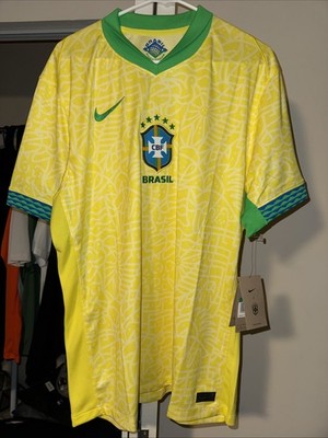 Nike Brazil 2023/24 Home Jersey Kit Brasil CBF Yellow FJ4284-706