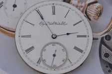 Vintage 1894 ELGIN Grade 92 16s 11J Ls/Sw Pocket Watch Movement--4 Parts