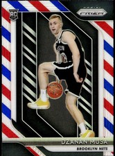 2018-19 Panini Prizm #198 Dzanan Musa Prizms Red White and Blue Rookie E1
