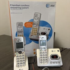 AT&T DECT 6.0 EL52253 Two Handset Cordless Digital Answering System