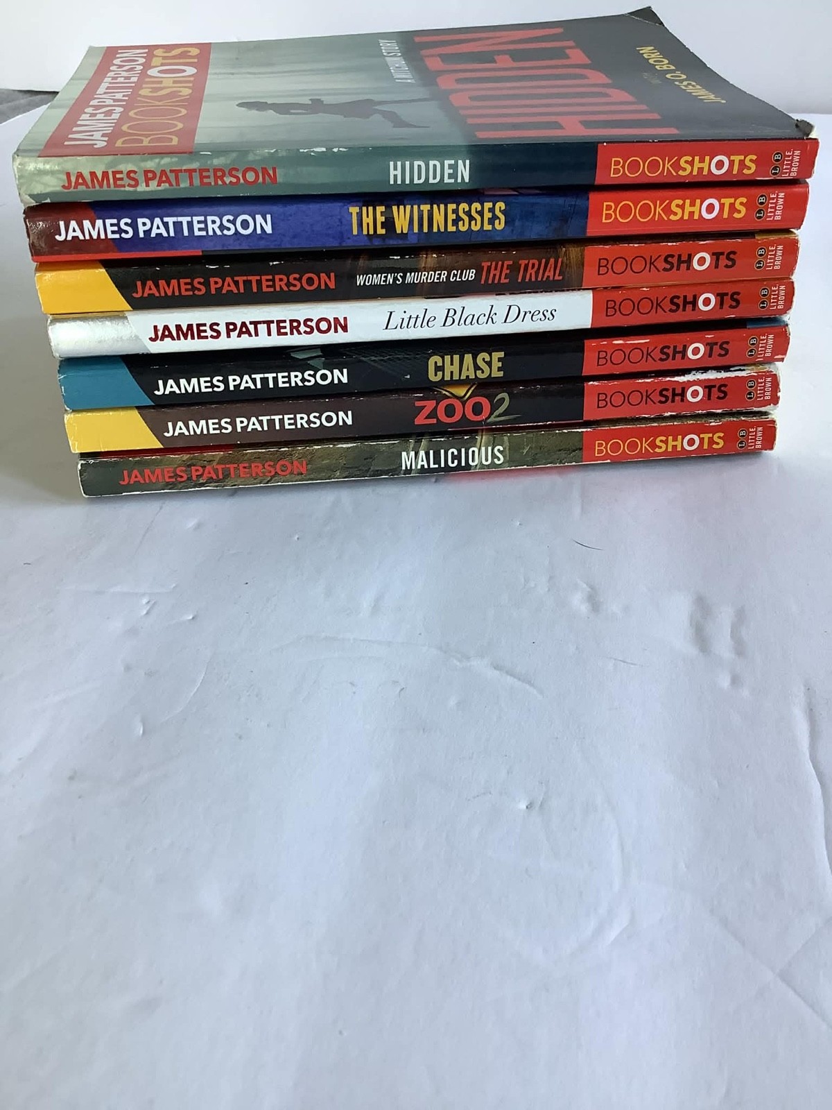 James Patterson Bookshots Series Bundle Good Condition 7 Books Easy Read