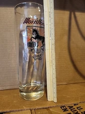 NEW Rare 8" Counter Weight Brewing Company WorkHorse Pilsner beer glass.