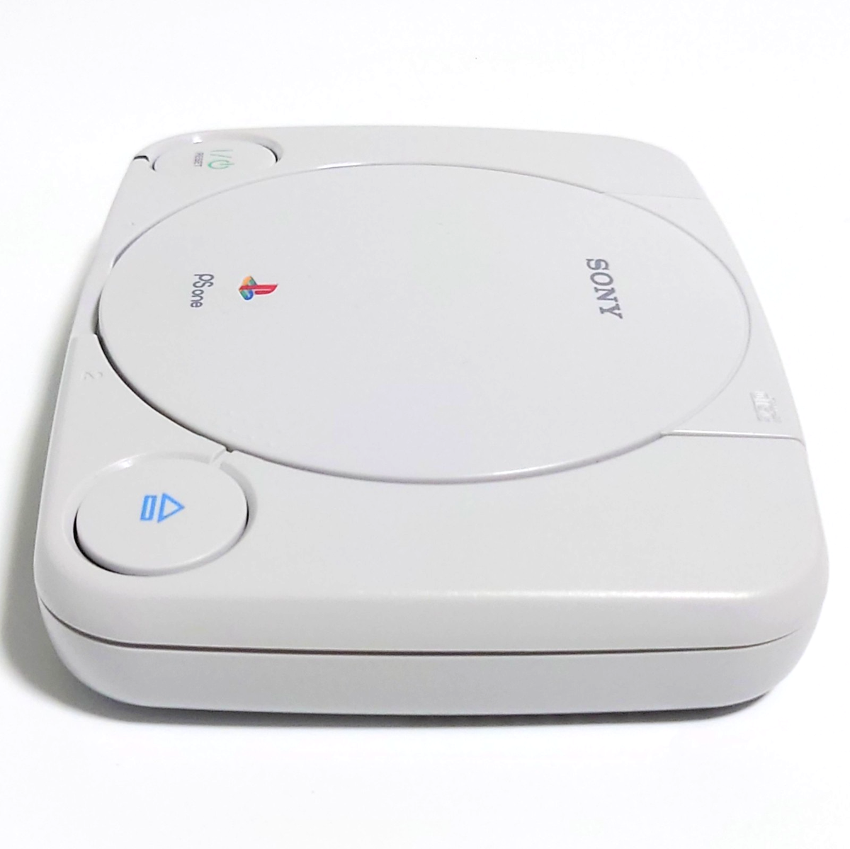 プレステーションワン Sony PS One Console Pocket Station White w/Box Strap Set Tested
