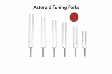 ☄️ Asteroid Tuning Forks Set 5-Piece Collection | Elemental Frequencies