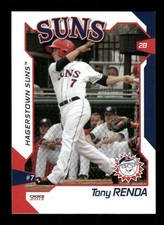 2013 Choice Hagerstown Suns 25 Tony Renda BXCP18