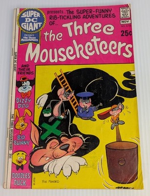 DC Super Giant #18 (1970 DC Comics) - The Three Mouseketeers