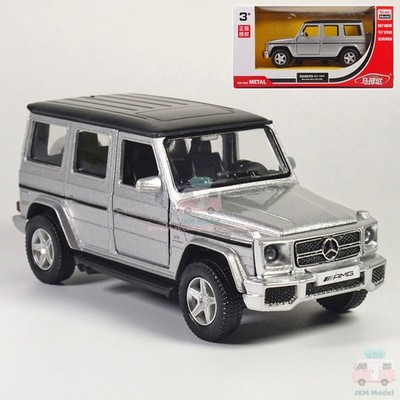 1:36 Mercedes-Benz G63 AMG Model Car Diecast Toy Vehicle Collection Gift Silver