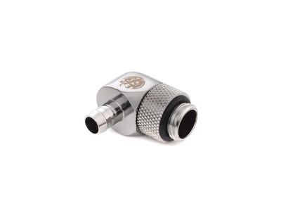 Bitspower G1/4'' Silver Rotary Angle 1/4'' Fitting BP-LRIII