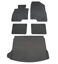Gummi Fußmatten Kofferraumwanne für Mazda 3 2013-2017 Set Gummimatten Auslage