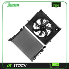 Radiator and Cooling Fan Kit Fit for 2011-2012 Hyundai Sonata 2.4L