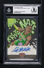 2012 SUPERMAN DC NATE ROBINSON SIGNED AUTO ORIGINAL ART SKETCH 1/1 BAS