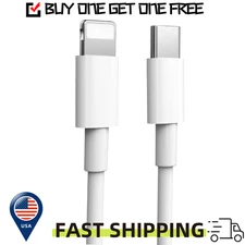 Dual USB-C Data Fast Charger Cable 3 FT Cord For Apple iPhone 14 13 FASTSHIPPING