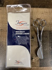 Famore Scissors Duckling Mini Duck Bill Shears Appliqué 712 Cutlery German Stain