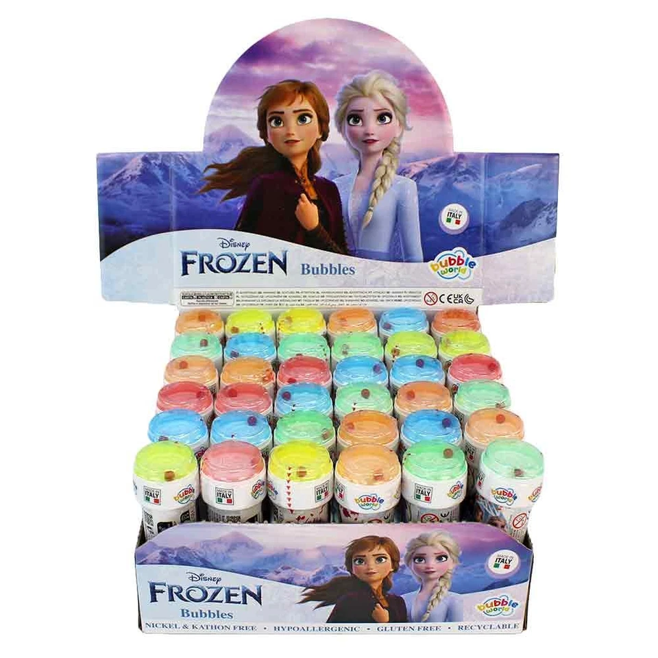 Display mit 36 Seifenblasen von Disney Frozen Kinder Disney Spielzeug