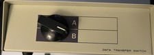 Vintage Data Switch Manual Data Transfer 2-Position Switch Box