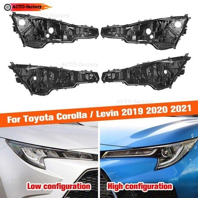 Rear Car Headlight Base Headlamp House Back For Toyota Corolla / Levin 2019-2024