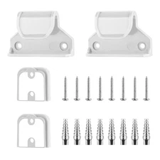 Retractable Baby Gate Replacement Parts Kit, Pet Gate Full Set Wall Mounting ...