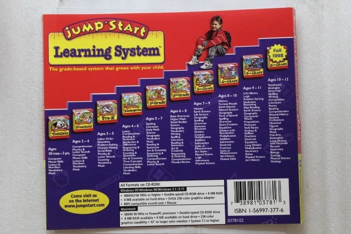 Jump Start Adventures 4th Grade Haunted Island CD-Rom Windows Mac PC CD-ROM Game - Image 2 of 3