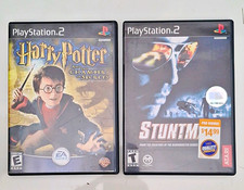Playstation 2 Lot Of 2 Games Harry Potter and the Chamber of Secrets, Stuntman