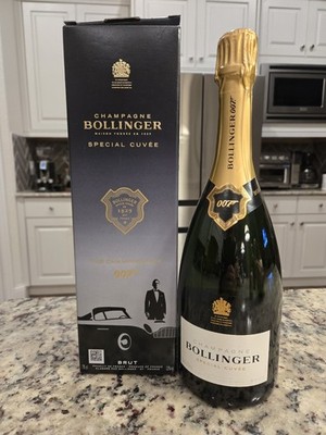 Bollinger Champagne Special Cuvee 007 Edition James Bond with Box