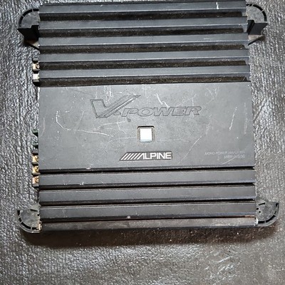 Alpine MRP-M500 V-Power Mono 500W RMS Car Audio Amplifier Amp
