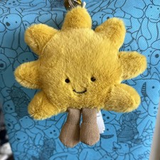 UK Fun Cute Amuseable Sun Bag Pendant Keychain Plush Doll Gift