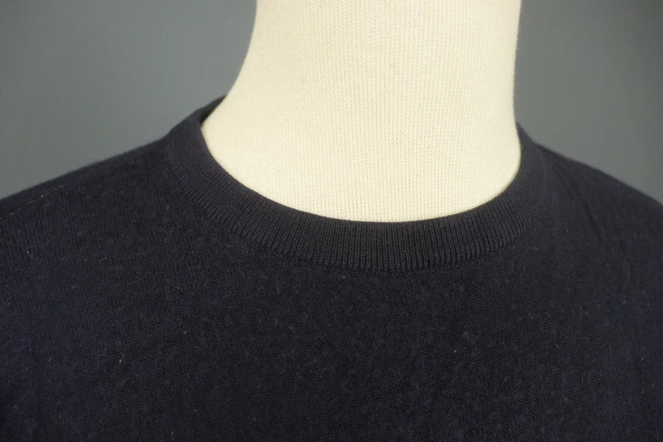 Sudadera Pullover Burberry London Negra Lana Cuello Redondo Manga Larga Talla 9 Foto 4 de 4