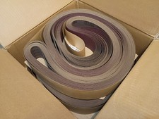 (50 Pack) 3M 3” x 132” 341D Aluminum Oxide Sanding Grinding Cloth Belt