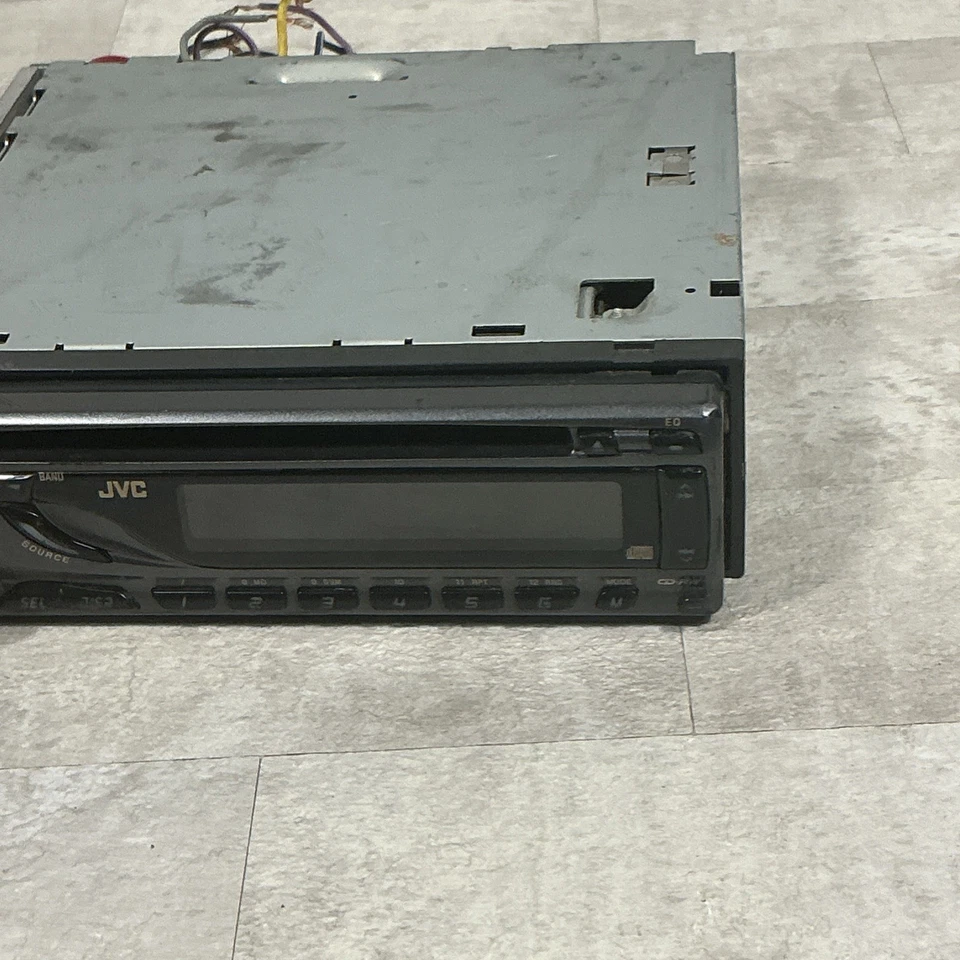 JVC KD-S13 ESTÉREO DE COCHE + PLACA FRONTAL JVC KD-S13 OEM probado Foto 3 de 4
