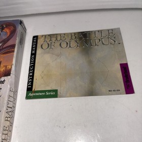 Battle of Olympus NES Game Complete CIB Box Manual Tested Authentic