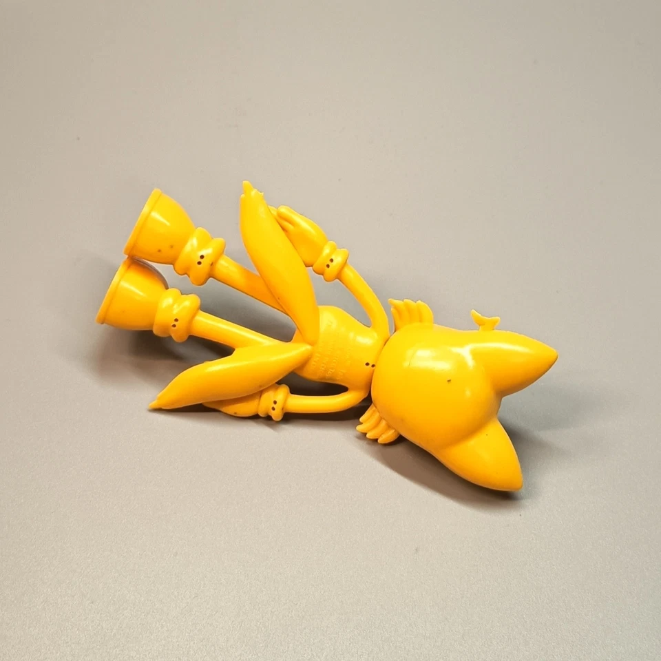 Sonic the Hedgehog TAILS Prototipo Sin Pintar 4.5" Figura Bend-Ems Juguete Flexible Foto 4 de 4