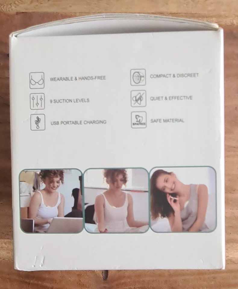 Cozytots Wearable Breast Pump Hands-Free Breast Pump Electric Portable - Image 4 of 4