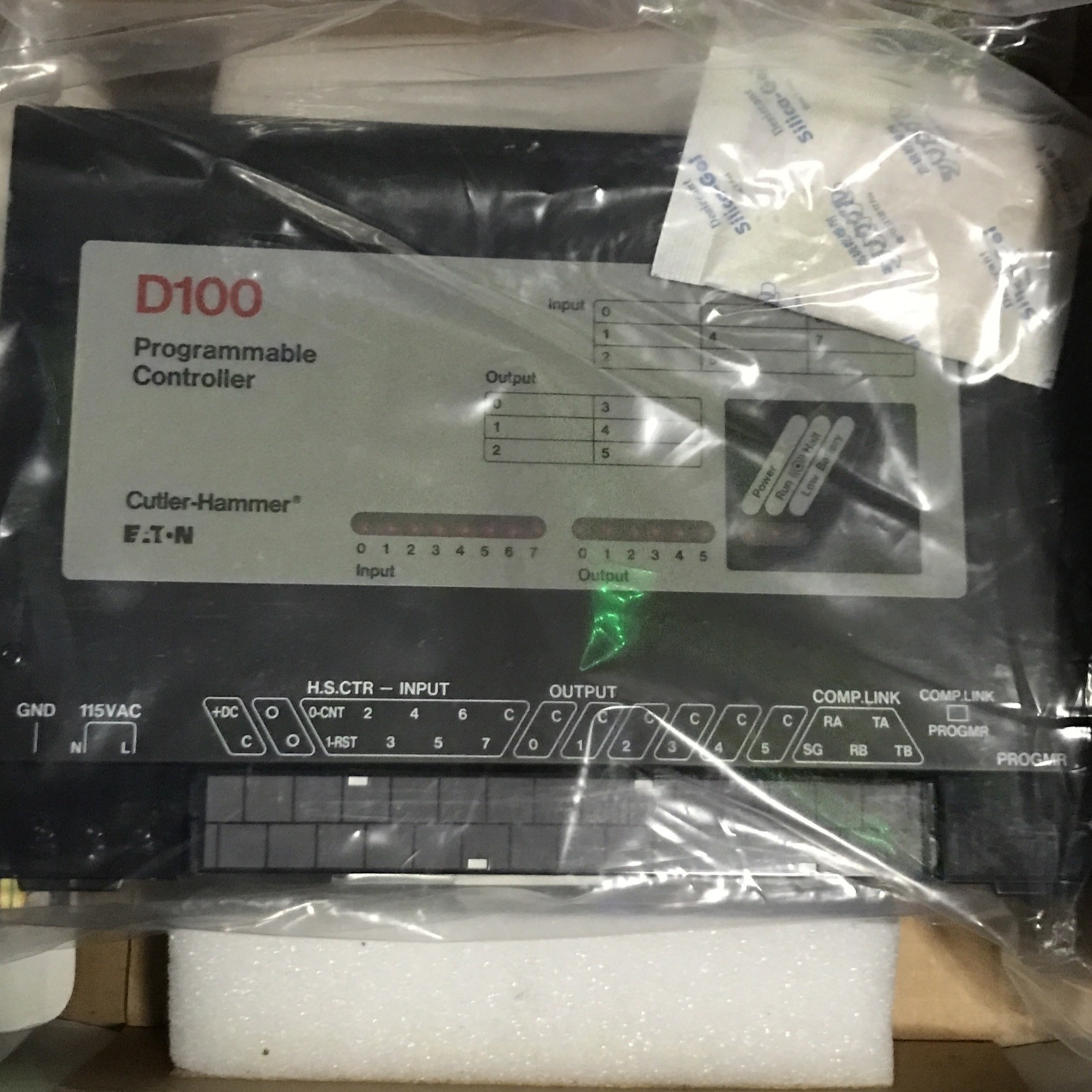 CUTLER HAMMER D100CR14 PROGRAMMABLE CONTROLLER NSNP