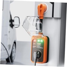 RV Surge Protector 30 Amp, 13000J Surge Protection RV Circuit Analyzer Orange