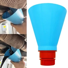 Lubricating Oil Drain Funnel Automobile Engine, Oil Waste Oil Drain Guide Tube