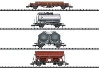 Minitrix 18722 Mhi Set GüTerwagen Db Iii 4Tlg. N 1:160 Neu/Ovp