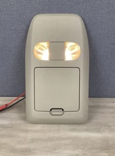 ⭐️2004-2008 Ford F-150 Overhead Console w/ Map/Dome Lights & Storage. Light Gray