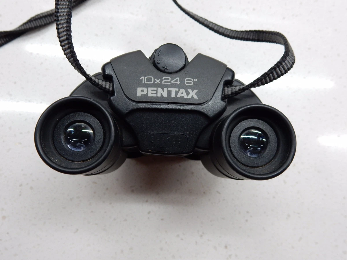 JUMELLES PENTAX 10X24 UCF 6° Binoculars With Case & Strap - Light Fogging EUR 60,00 - FR
