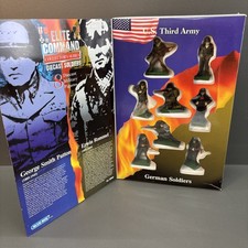 Blue Box Elite Command 8 minatures Diecast World War II, New In box