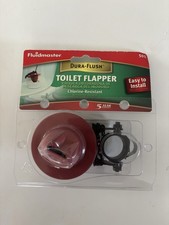 Fluidmaster 501 Universal Longer Lasting Flapper with Kink Chain 2" Flush Free