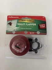 Fluidmaster 501 Universal Longer Lasting Flapper with Kink  Chain 2" Flush Free