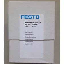 Festo MHE3-MS1H-3/2G-1/8 525147 Solenoid Valve New One MHE3MS1H3/2G1/8