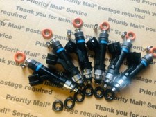6X OEM Bosch 24LB 4Hole HP+ Fuel Injectors jeep Wrangler jk 24lb @ 43.5 ps