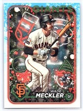 2024 Topps Holiday #H16 Wade Meckler
