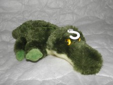 Aurora Green Alligator Crocodile Plush Stuffed Toy 11  