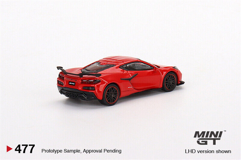 ミニカー MINI GT Chevrolet Corvette Z06 Torch Red 1/64 Mini GT 2023 Chevrolet Corvette Z06 (Torch Red) Diecast