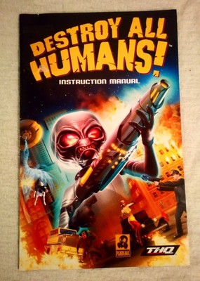 Jeu Destroy All Humans! PS2 - Version PAL Complète - Bon état