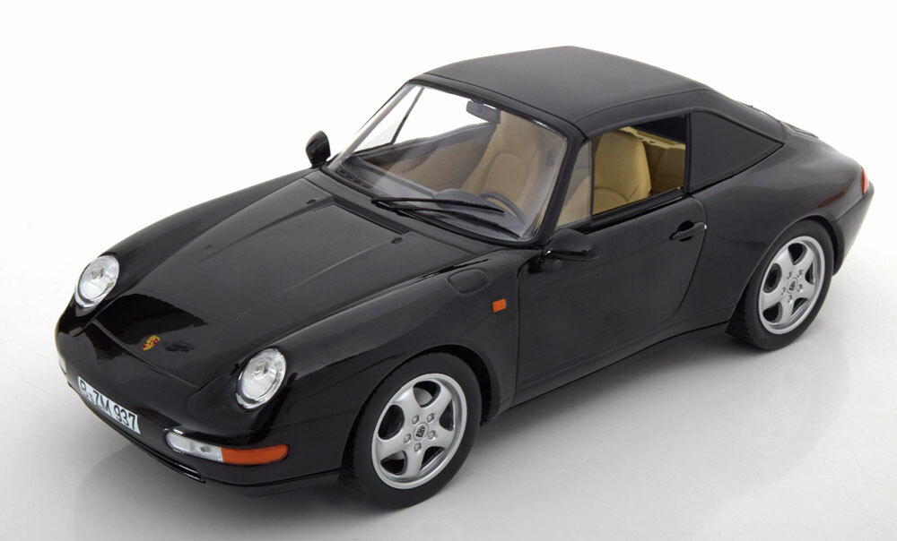 Porsche 911 993 Carrera Cabriolet Soft Top 1993 Black Norev