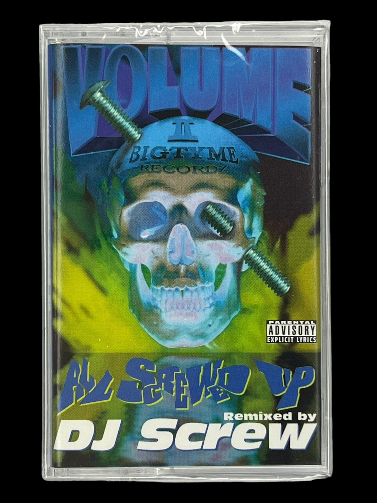 SEALED, DJ Screw – Bigtyme Vol II All Screwed Up, audio cassette, US, 1995